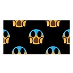 scream Emojis Satin Shawl