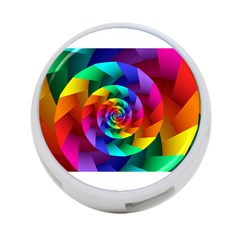 Psychedelic Rainbow Spiral  4 Back