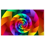 Psychedelic Rainbow Spiral  Samsung Note 4 Hardshell Back Case