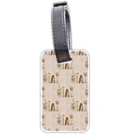 mens barber Luggage Tag (two sides)