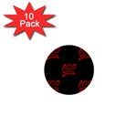 one hundred Emoji 1  Mini Button (10 pack) 