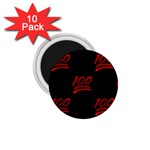 one hundred Emoji 1.75  Magnet (10 pack) 