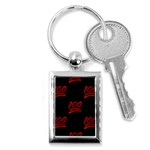 one hundred Emoji Key Chain (Rectangle)