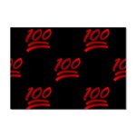 one hundred Emoji Sticker A4 (10 pack)