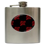 one hundred Emoji Hip Flask (6 oz)