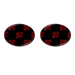 one hundred Emoji Cufflinks (Oval)