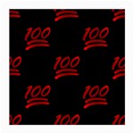 one hundred Emoji Medium Glasses Cloth