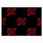 one hundred Emoji Large Glasses Cloth (2 Sides)