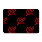 one hundred Emoji Small Doormat