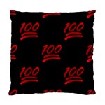 one hundred Emoji Standard Cushion Case (Two Sides)