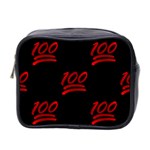 one hundred Emoji Mini Toiletries Bag (Two Sides)