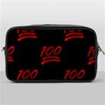 one hundred Emoji Toiletries Bag (One Side)