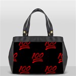 one hundred Emoji Oversize Office Handbag (2 Sides)