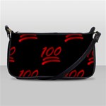 one hundred Emoji Shoulder Clutch Bag