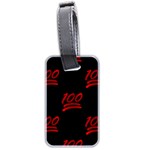 one hundred Emoji Luggage Tag (two sides)