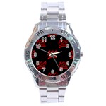 one hundred Emoji Stainless Steel Analogue Watch