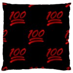 one hundred Emoji Large Cushion Case (One Side)