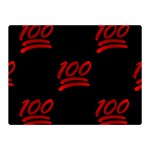 one hundred Emoji Double Sided Flano Blanket (Mini)