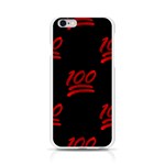 one hundred Emoji Apple iPhone 6 Silicone Case