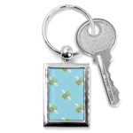 winged money Emoji  Key Chain (Rectangle)