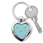 winged money Emoji  Key Chain (Heart)