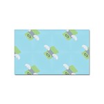 winged money Emoji  Sticker (Rectangular)