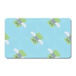 winged money Emoji  Magnet (Rectangular)