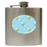 winged money Emoji  Hip Flask (6 oz)