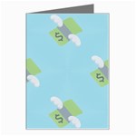 winged money Emoji  Greeting Card