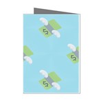 winged money Emoji  Mini Greeting Cards (Pkg of 8)