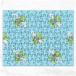 winged money Emoji  Jigsaw Puzzle (Rectangular)