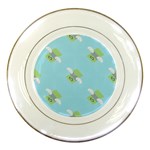 winged money Emoji  Porcelain Plate