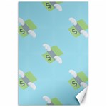 winged money Emoji  Canvas 20  x 30 