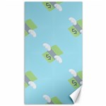 winged money Emoji  Canvas 40  x 72 