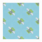 winged money Emoji  Medium Glasses Cloth