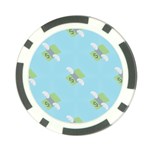 winged money Emoji  Poker Chip Card Guard