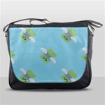 winged money Emoji  Messenger Bag