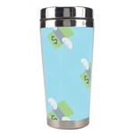 winged money Emoji  Stainless Steel Travel Tumbler