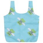 winged money Emoji  Full Print Recycle Bag (XL)