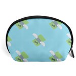 winged money Emoji  Accessory Pouch (Large)