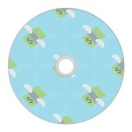 winged money Emoji  CD Wall Clock