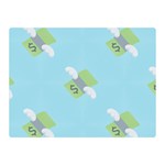 winged money Emoji  Double Sided Flano Blanket (Mini)