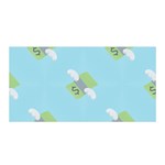 winged money Emoji  Satin Wrap