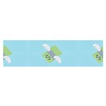 winged money Emoji  Satin Scarf (Oblong)