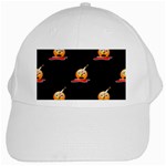 bloody Emoji White Cap