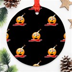 bloody Emoji Ornament (Round)