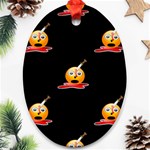 bloody Emoji Ornament (Oval)