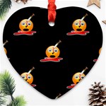 bloody Emoji Ornament (Heart)