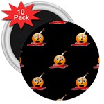 bloody Emoji 3  Magnet (10 pack)