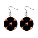 bloody Emoji 1  Button Earrings